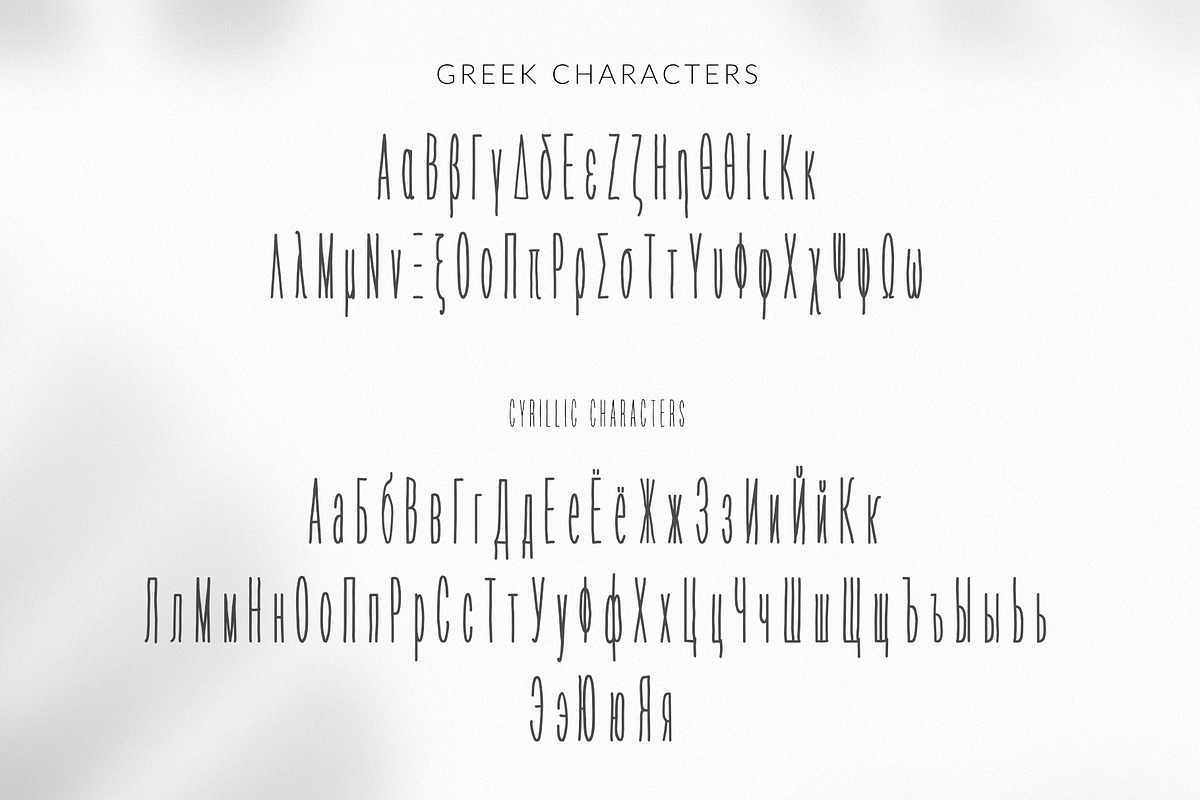 HandWritten Greek Cyrillic Font preview 6