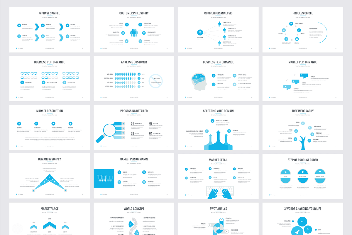 BENCHMARKING PowerPoint Template, a Presentation Template by Shafura