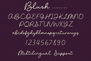 Blush - Script Font, a Script Font by Alpaprana (Thumbnail 8 of 10)