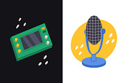 Doodle style computer gadgets, an Object Illustration by Thkatefox (Thumbnail 3 of 7)