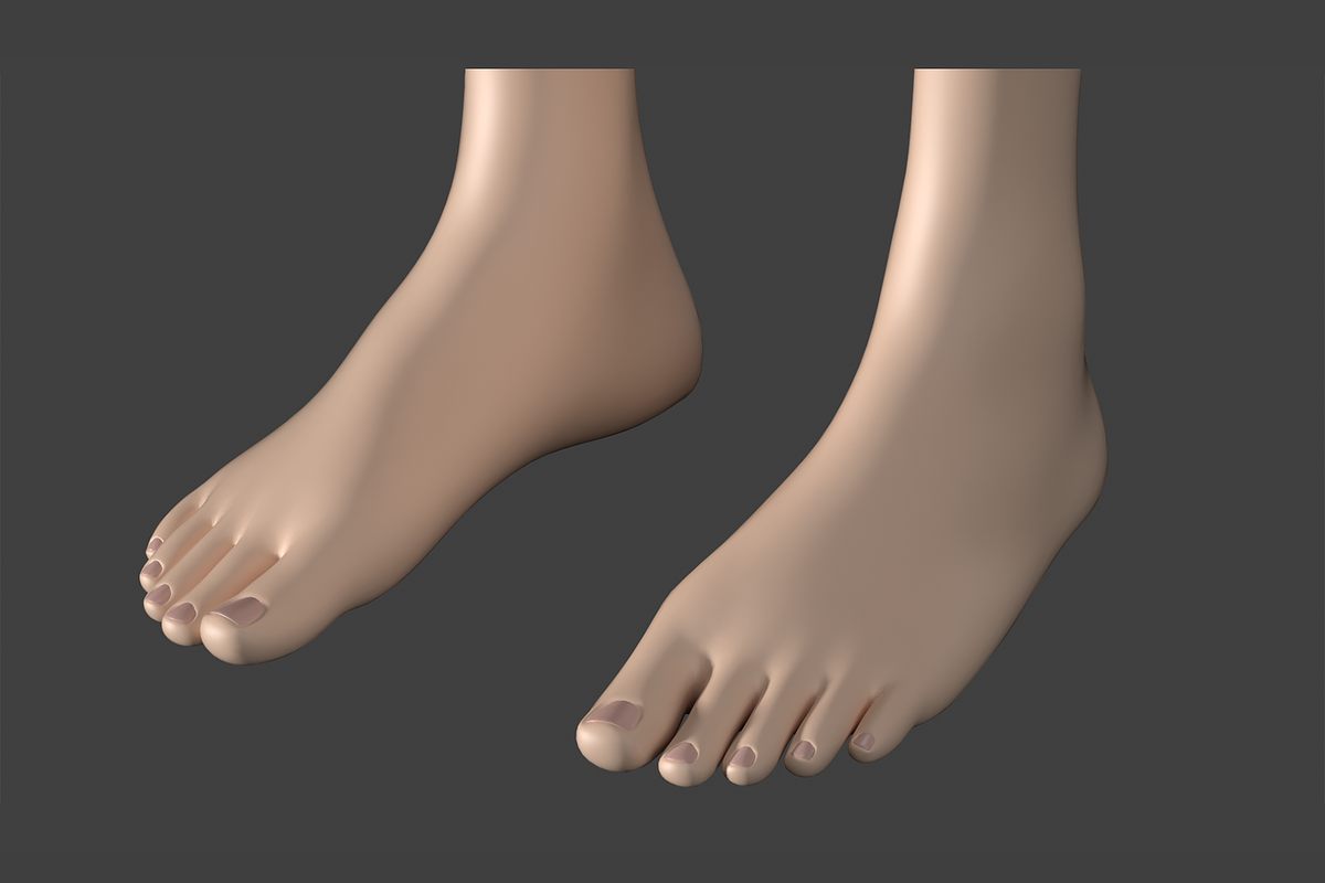 Stylized Female 01 A-Pose Base Mesh, a Characters & Person 3D Model by VK Studio (Photo 19 of 27)
