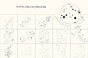 Ink Splatter Texture