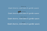 Tiree - An Elegant Sans Serif, a Sans Serif Font by Thistle Type (Thumbnail 2 of 9)