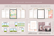 Undated Digital Planner PLR, a Marketing Template by Designs by Darowan (Thumbnail 4 of 10)