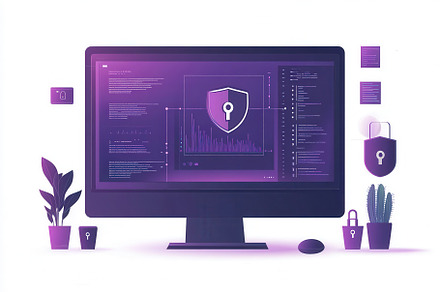 Cyber Security System Protection Dat, a Background Photo by Pixeness
