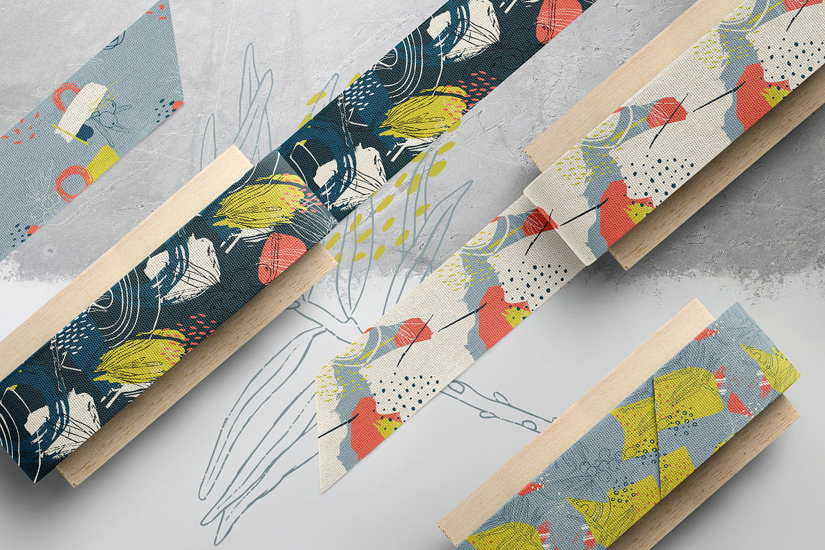 Sea buckthorn vector collection, a Pattern Graphic by Kate Art (Photo 10 of 25)