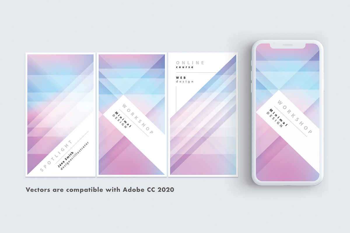 Minimal Design Instagram Stories, a Social Media Template by Polar Vectors (Photo 4 of 7)