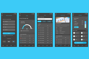 Cloud Storage & Files Management App