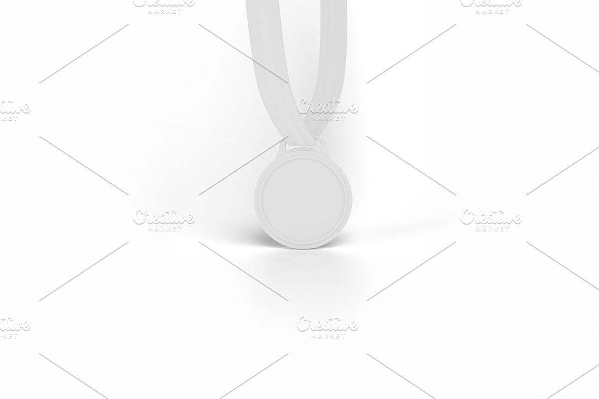 Cartoon Medal Mockup, a Merchandise Mockup by Qaleb Studio (Photo 2 of 2)