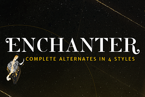 Enchanter Deluxe Modern Art Font