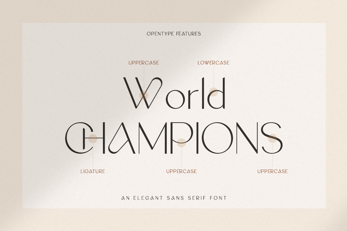 Longevity - Modern Stylish, a Sans Serif Font by RockboyStd (Photo 8 of 12)