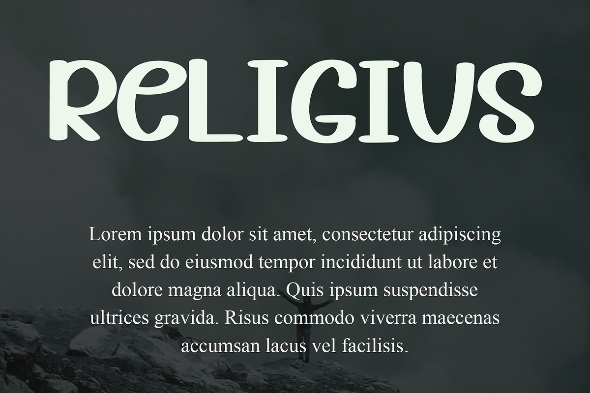 Believe, a Sans Serif Font by InermediaSTUDIO (Photo 4 of 8)