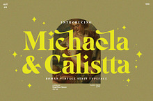 Michaela Calistta - Roman Serif