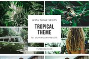 Tropical Lightroom Presets Instagram, an Action Add-On by Filtercrave (Thumbnail 9 of 9)
