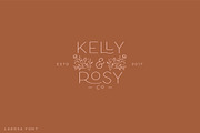 Larosa Sans Elegant Typeface, a Sans Serif Font by Kaligra.co (Thumbnail 5 of 22)