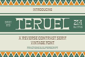 Teruel - Reverse Contrast Vintage