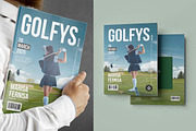 Golfys Sport Magazine Template, a Magazine Template by UICreative (Thumbnail 3 of 5)
