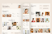 Skincare E-Commerce Website UI Figma, an UI Kit Template by peterdraw (Thumbnail 3 of 7)