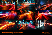 Motion Curvy Urban Roads. 77 images, an Abstract Photo by Handmadefont (Thumbnail 10 of 15)