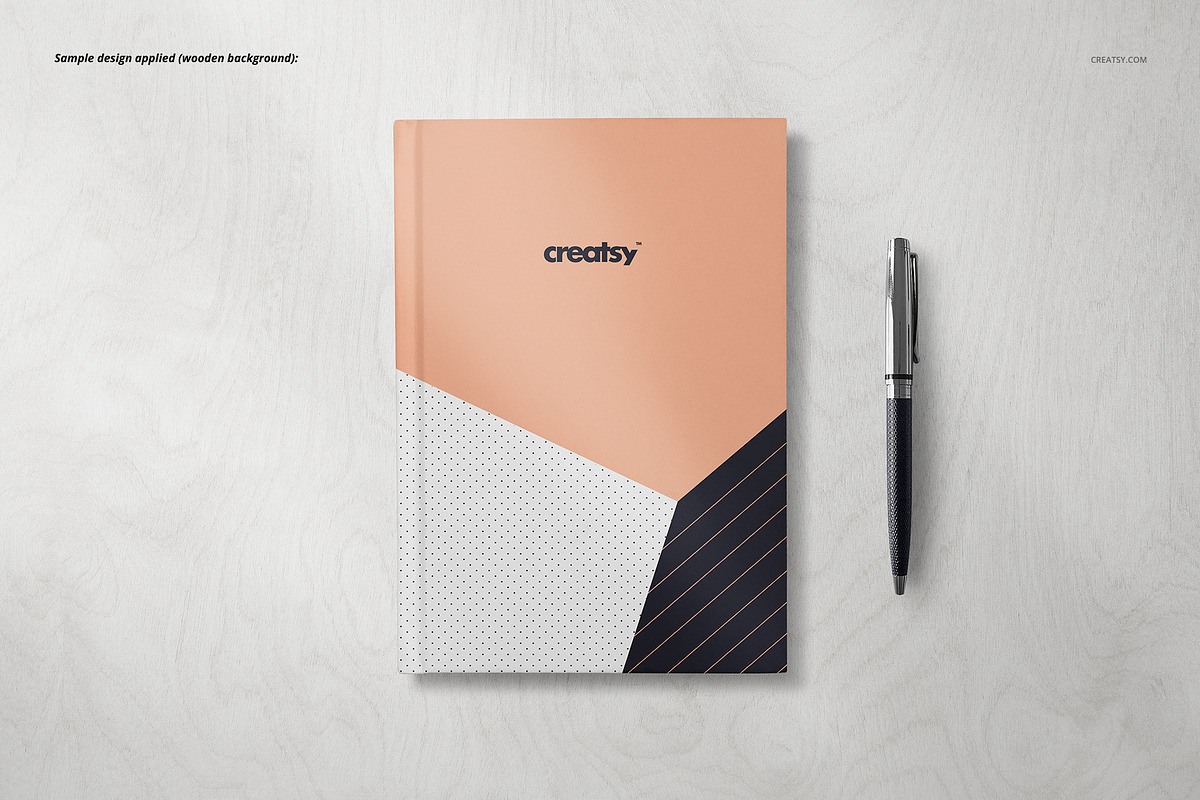Notebook Mockup Set, a Print Template by Creatsy (Photo 4 of 12)
