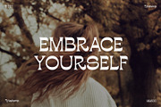 Bougerose a Modern Display Font, a Sans Serif Font by Typetemp Studio (Thumbnail 7 of 16)