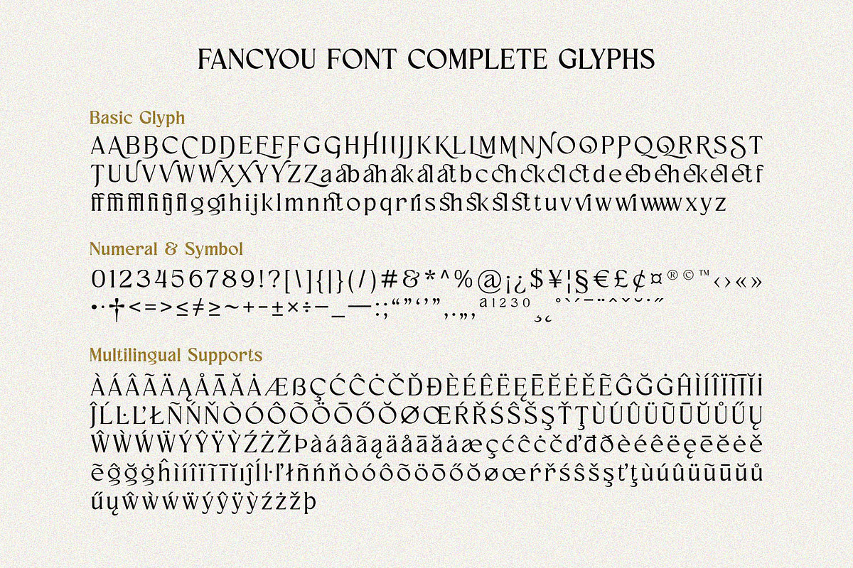 Fancyou Fonts Family, a Serif Font by Asenbayu (Photo 14 of 15)