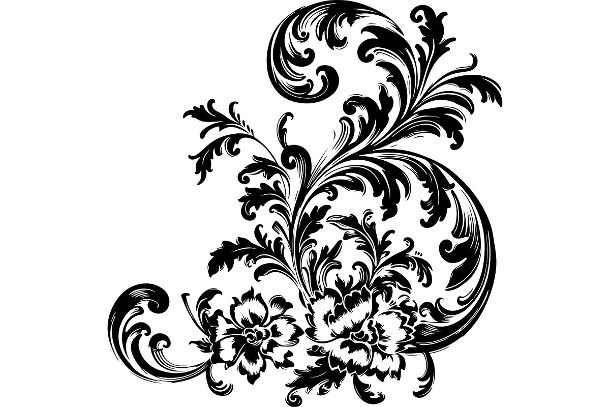 Vintage Floral Ornament & Wreath SVG, an Object Graphic by Gfx_Store (Photo 15 of 16)