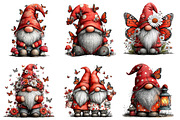 Whimsical Spring Gnome Butterflies, an Illustration by Dream Creation (Thumbnail 3 of 7)