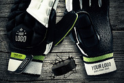 Hockey Gloves - Mockup, an Advertising Mockup by VectorMedia (Thumbnail 3 of 4)
