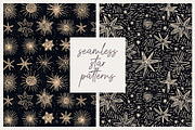 8 Seamless Star Patterns, a Pattern Graphic by DesignRocket (Thumbnail 1 of 9)