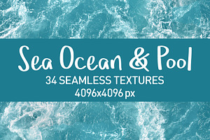 34 Seamless Sea,Ocean&Pool Textures