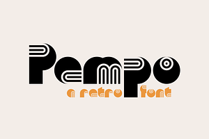 KD Pempo - A Retro Font