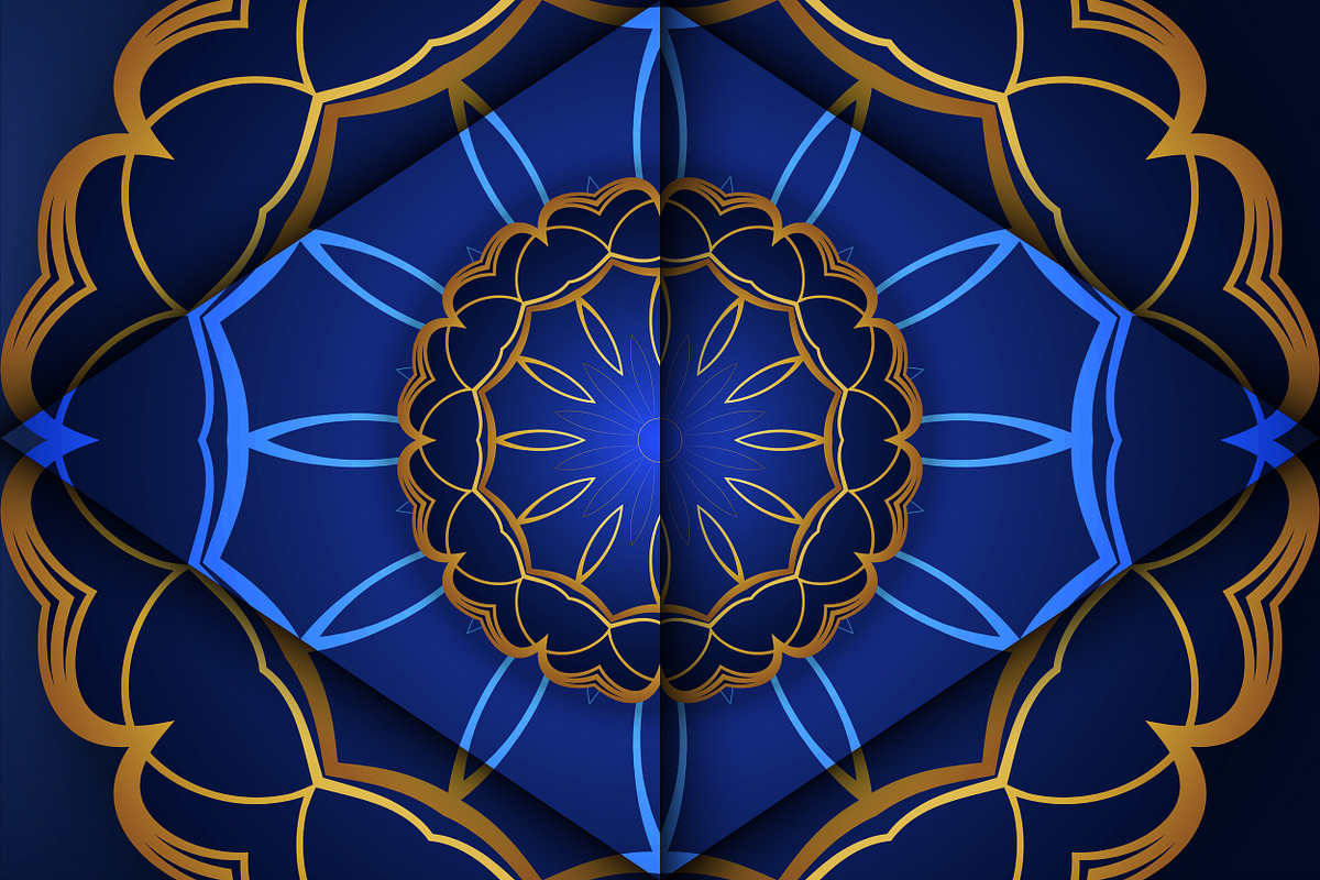 Mandala Oriental Floral art Bundle, a Background Graphic by NJ Himel (Photo 62 of 97)
