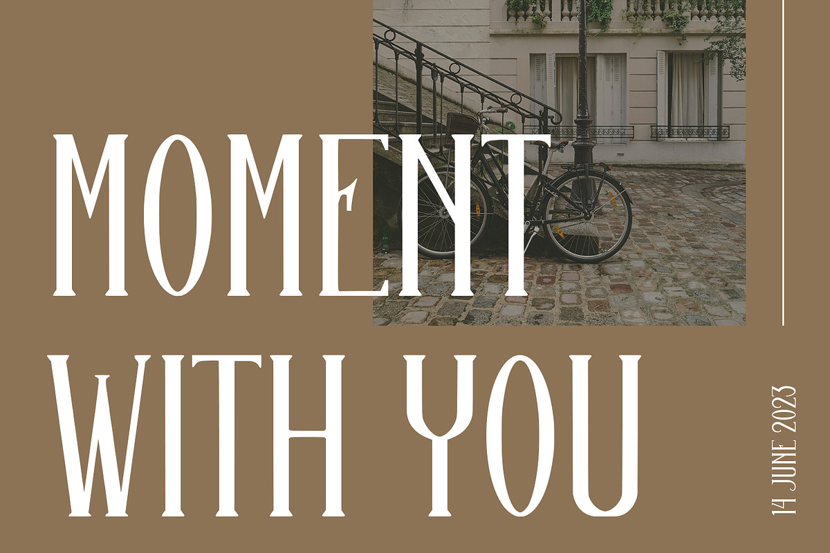 Killae Serif Aesthetic Display Font, a Serif Font by Maulana Creative (Photo 6 of 7)