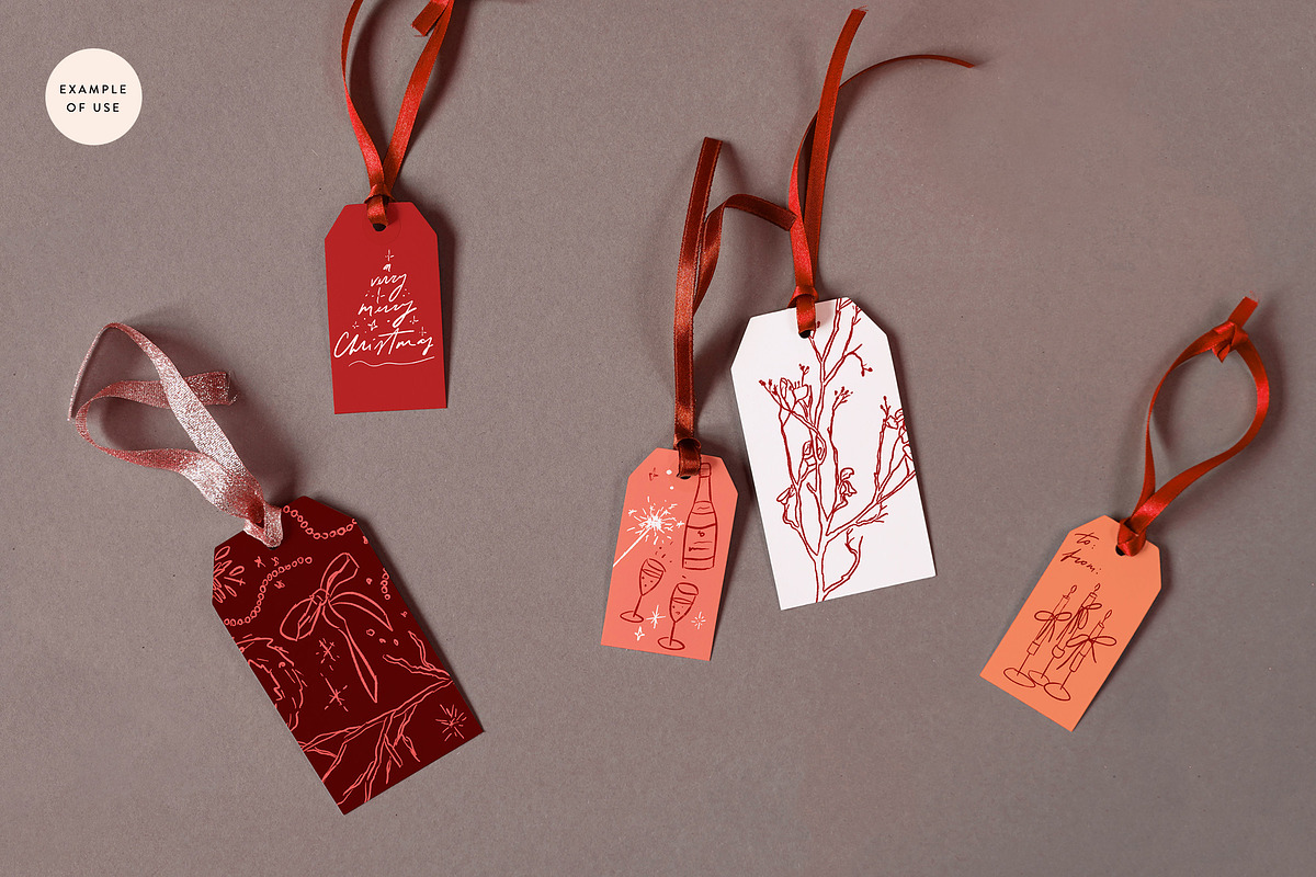 Christmas Illustrations + Lettering, a Seasonal Illustration by eclosque (Photo 21 of 34)