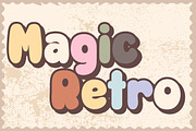 Magic Retro - Handwritting, a Handwritten Font by Charmingbear59.design (Thumbnail 1 of 5)
