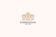 Letter B - Heraldry, Lion Logo, a Branding & Logo Template by Kaligra.co (Thumbnail 4 of 6)