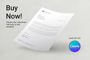 Letterhead, a Stationery Template by DesignDevisers (Thumbnail 4 of 10)