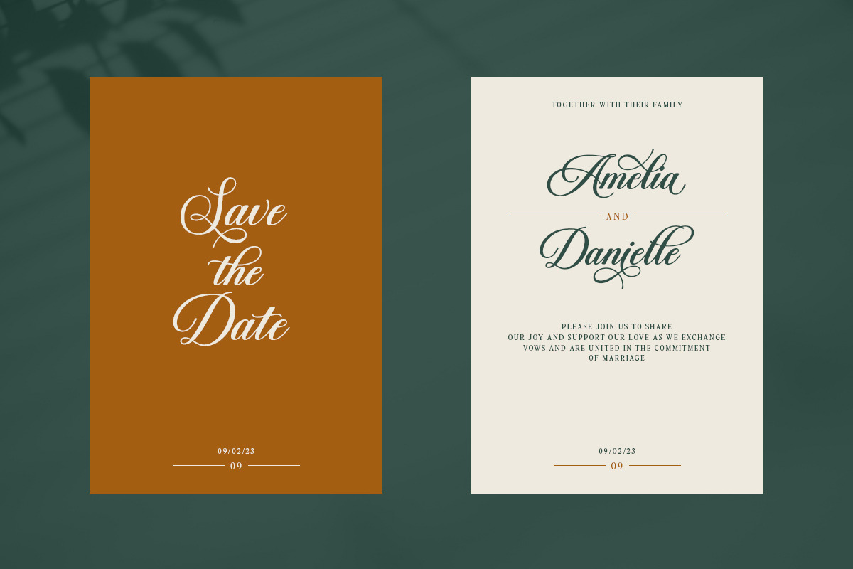 Peristiwa Script, a Script Font by Attract Studio (Photo 6 of 15)