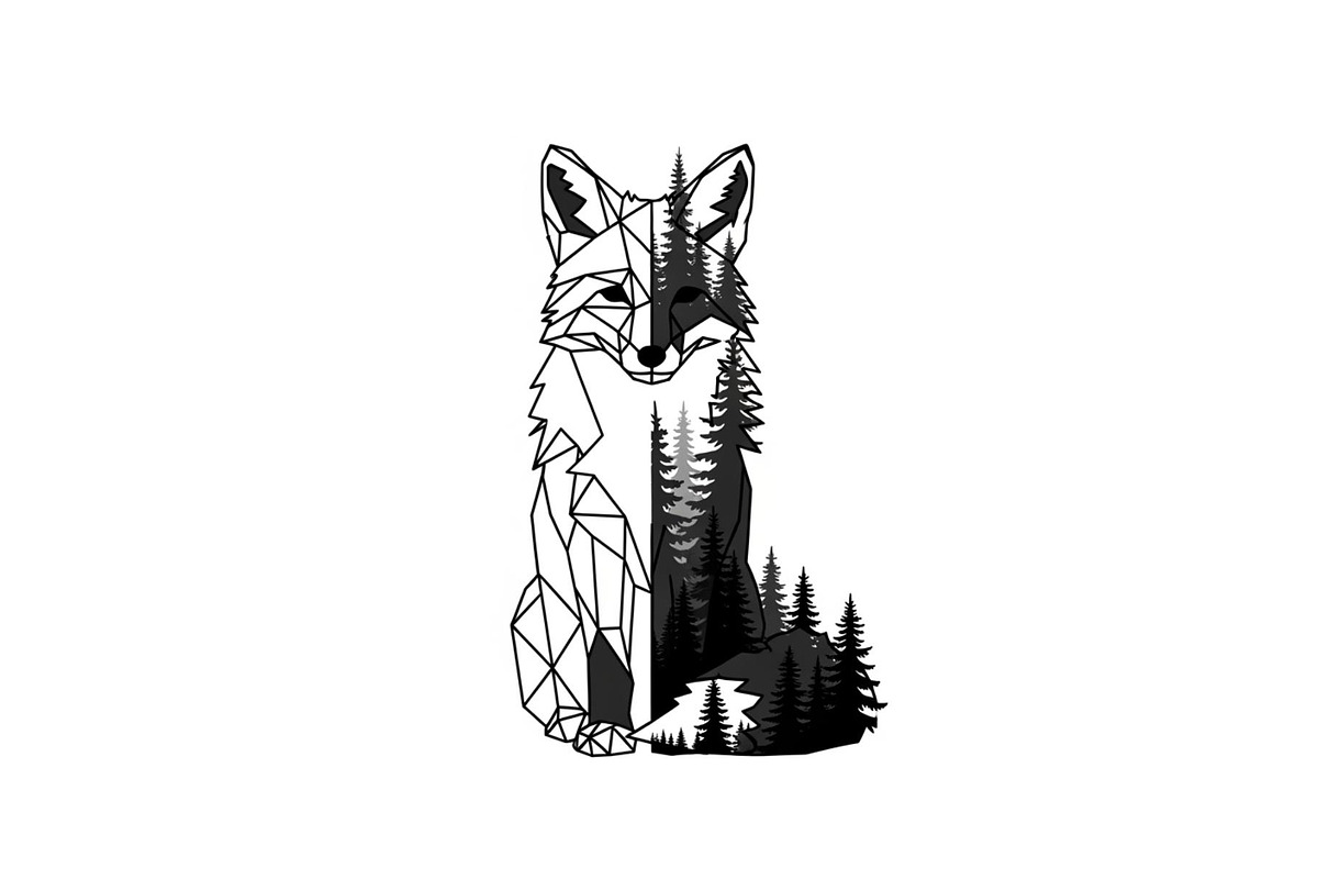 Fox Forest Silhouette Vector Bundle, an Illustration by Creativeshirt (Photo 18 of 31)