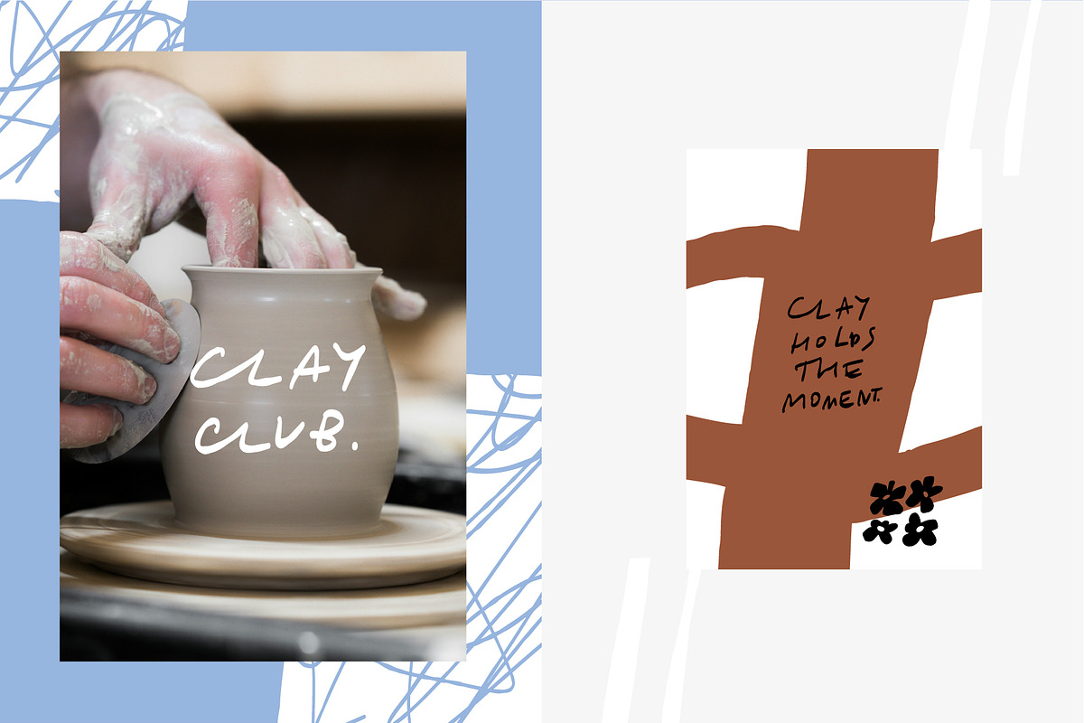 POTTERY SHAPES | HAND DRAWN CLIPART, a Decorative Illustration by Favete Art (Photo 19 of 23)