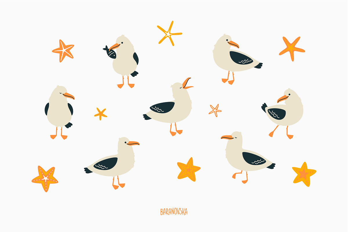 Collection of patterns Marine Denim, a Pattern Graphic by Baranovska (Photo 7 of 8)