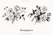 Hand Drawn Bouquets, a Decorative Illustration by PeDe Designs (Thumbnail 10 of 10)