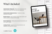 SMM Service Feedback Questionnaire, a Templates & Theme by Anessta & Co (Thumbnail 2 of 8)