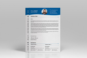 Resume Template & Cover Letter-V07