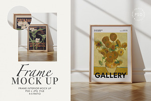 Modern Minimalistic Frame Mockup
