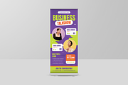 Creative Talk Show Roll Up Banner, a Poster Template by Annora Studio (Thumbnail 6 of 6)