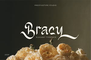 Bracy - Modern Elegant Font