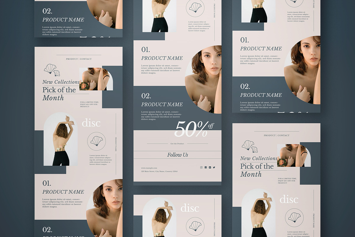 Creative Email News Letter, an Email Template by graphicook (Photo 3 of 3)