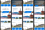 Figma Travel Agency Landing Page, a Landing Page Template by Musara (Thumbnail 4 of 6)